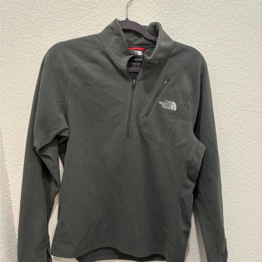 The North Face Dark Grey Fleece Pullover
